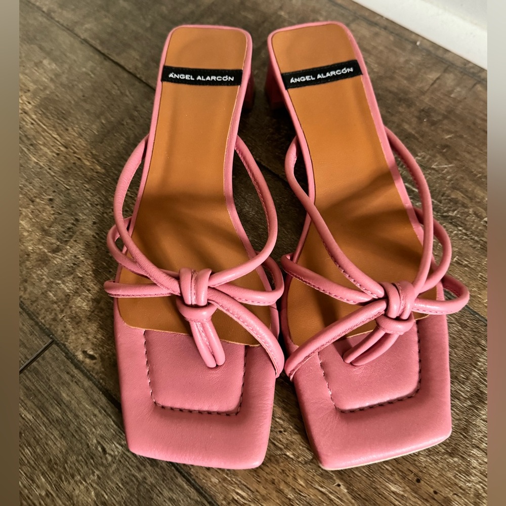 Anthropologie Angel Alarcon Strappy Sandals